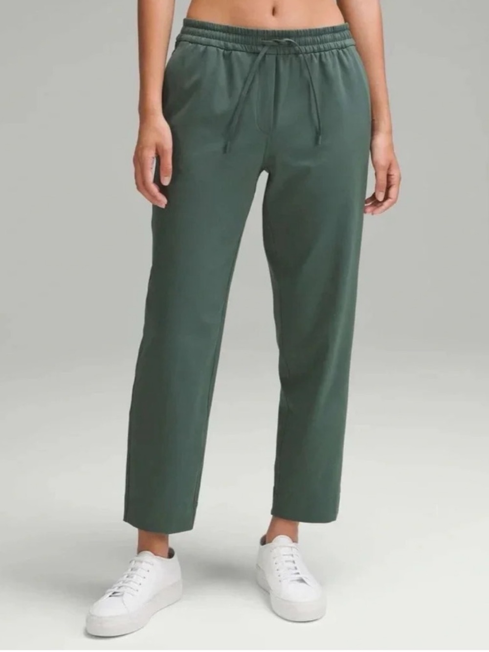 Lululemon Straight-Leg Mid-Rise Pant Luxtreme *Regular Dark Forest